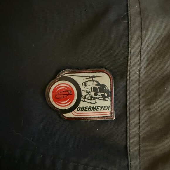 Obermeyer Boys 6 PreSchool Black and Gray Ski Bib - Picture 3 of 4